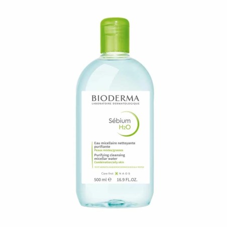 Bioderma Sebium Eau micellaire H2O Peaux grasses 500ml