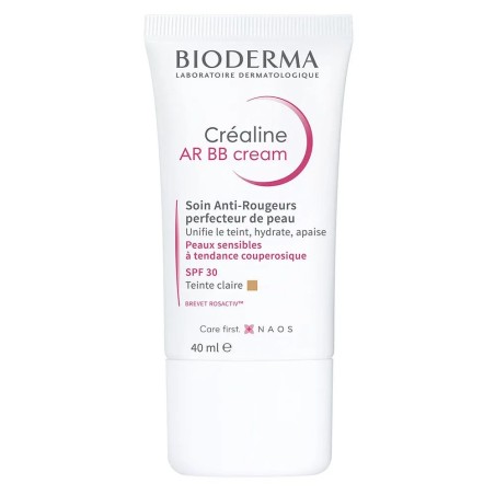 Bioderma Crealine BB Cream Soin anti-rougeur Peaux sensibles 40ml