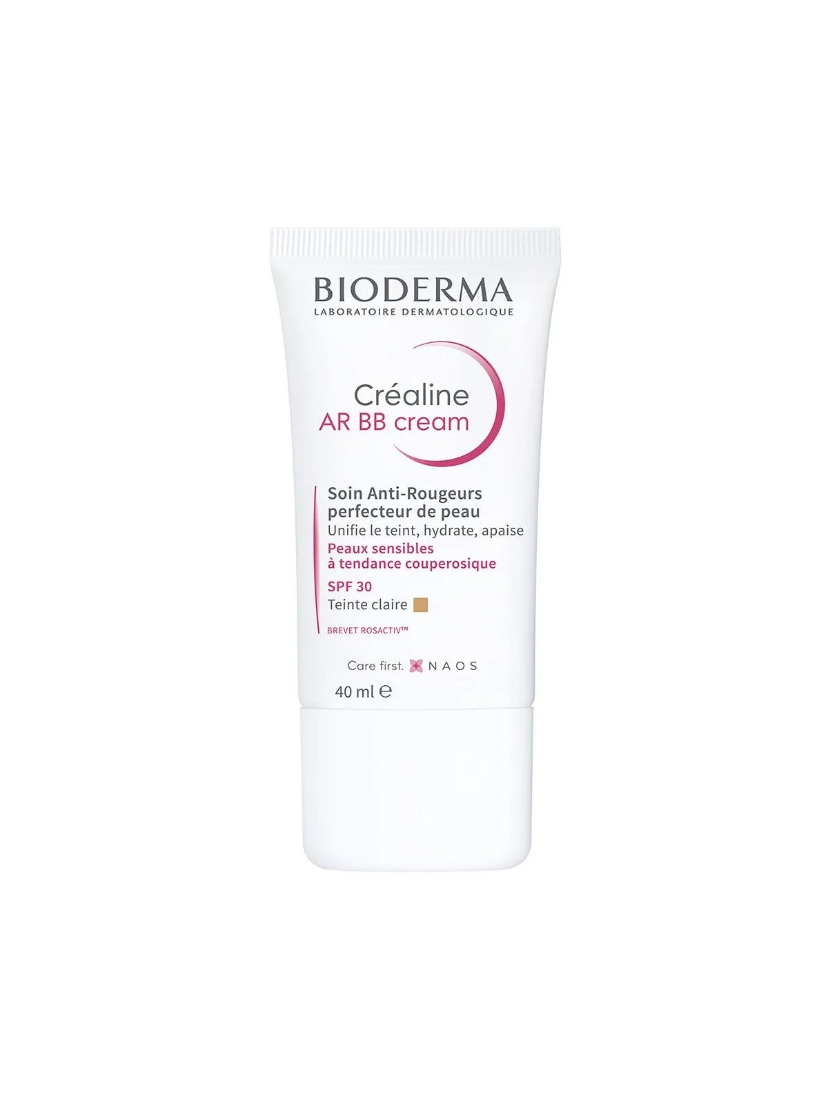 Bioderma Crealine BB Cream Soin anti-rougeur Peaux sensibles 40ml