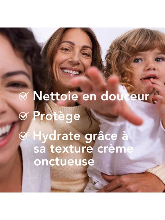 Bioderma Atoderm Crème de Douche Hydratante Peaux Normales à Sèches 1L