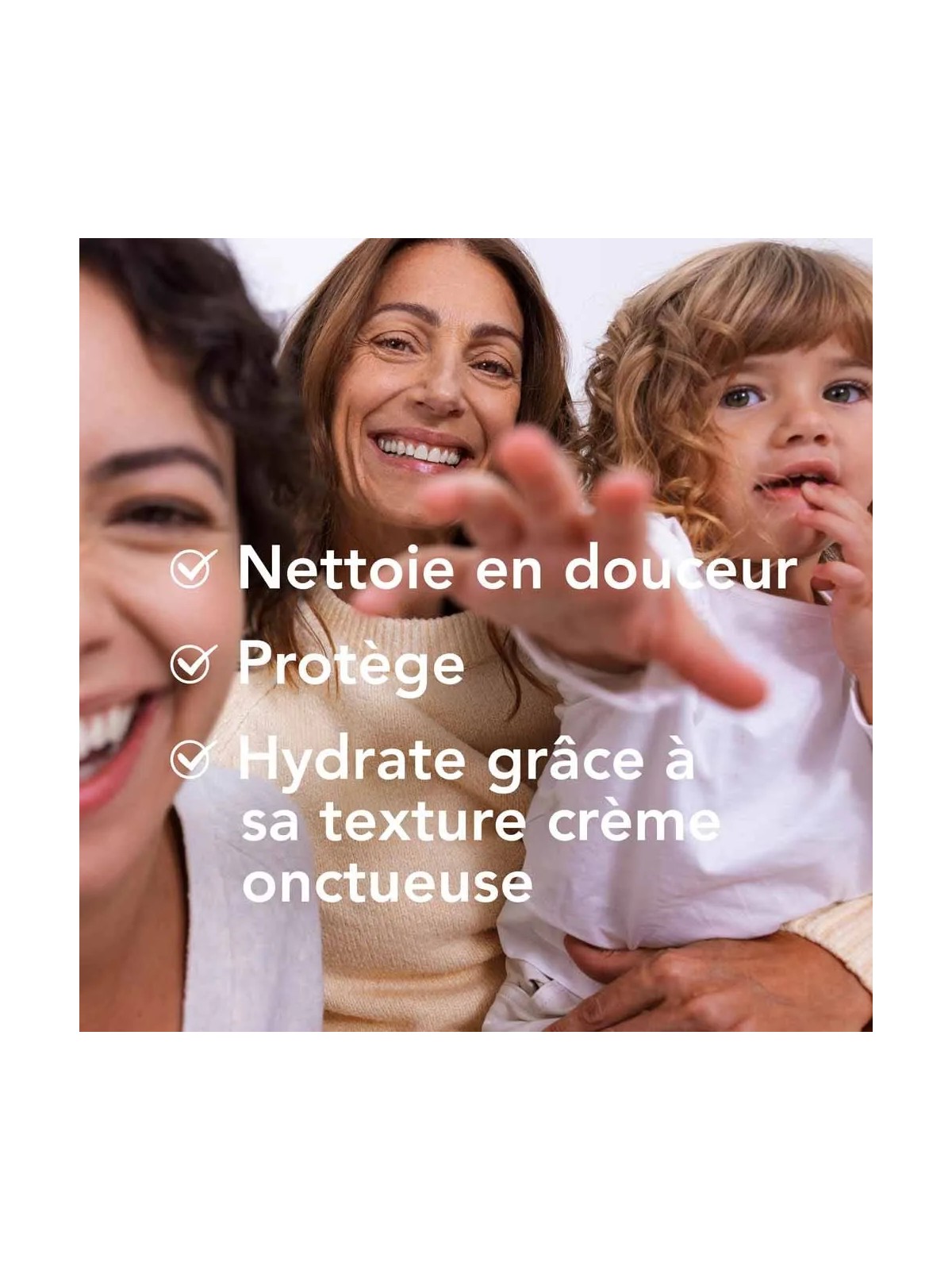 Bioderma Atoderm Crème de Douche Hydratante Peaux Normales à Sèches 1L