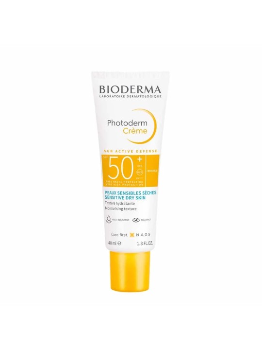 Bioderma Photoderm Crème invisible SPF50+ Peaux sensibles sèches 40ml