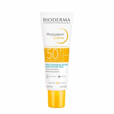 Bioderma Photoderm Crème invisible SPF50+ Peaux sensibles sèches 40ml