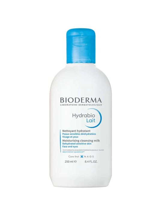 Bioderma Hydrabio Lait démaquillant Peaux sensibles 250ml