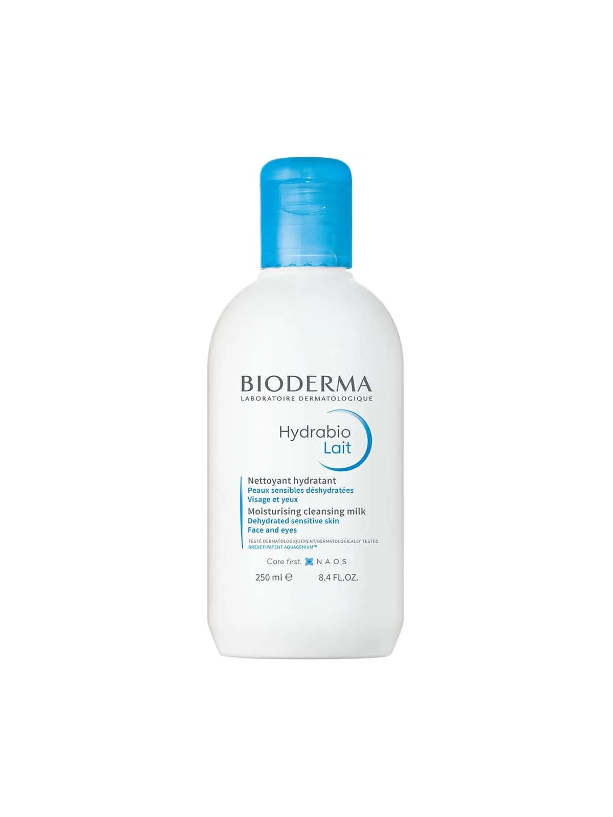 Bioderma Hydrabio Lait démaquillant Peaux sensibles 250ml