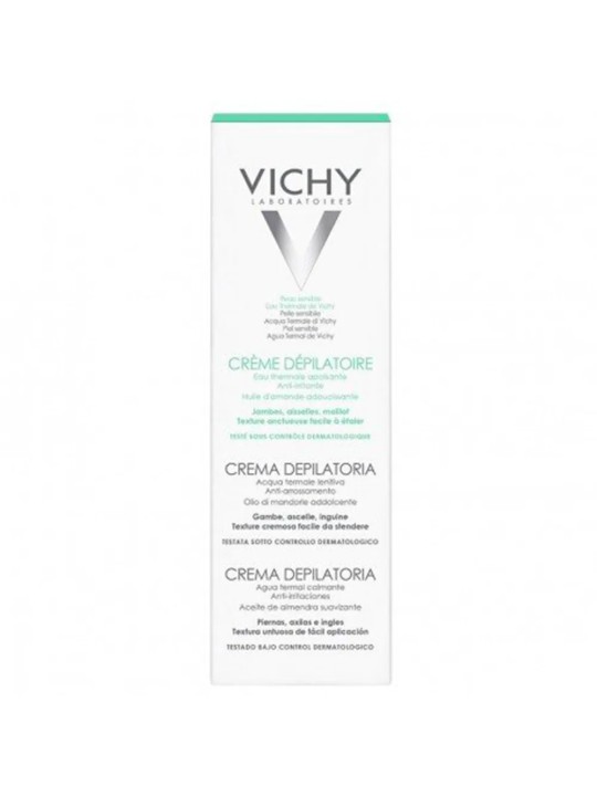 Vichy Dépilatoire Creme Dermo-tolerante A L'huile D'amande Peaux Sensibles 150ml