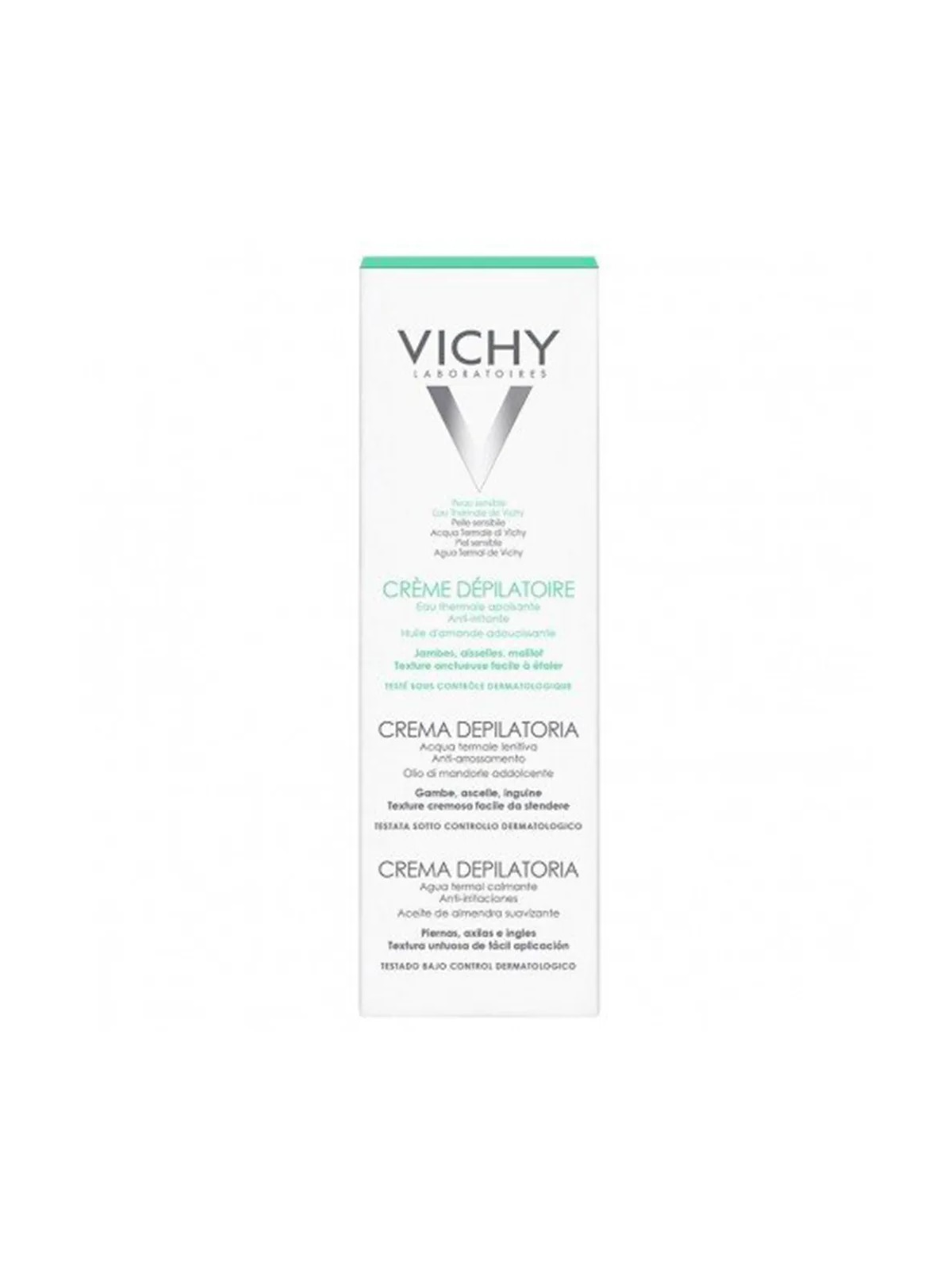 Vichy Dépilatoire Creme Dermo-tolerante A L'huile D'amande Peaux Sensibles 150ml