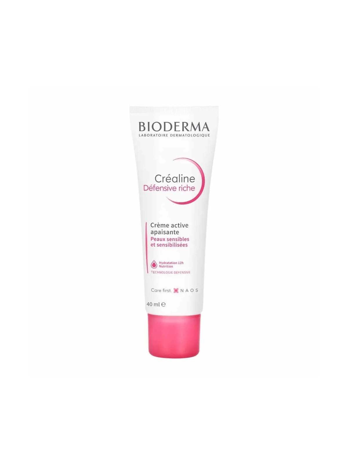 Bioderma Crealine Crème Active Apaisante Defensive Riche Peaux Sensibles et Sensibilisées 40ml