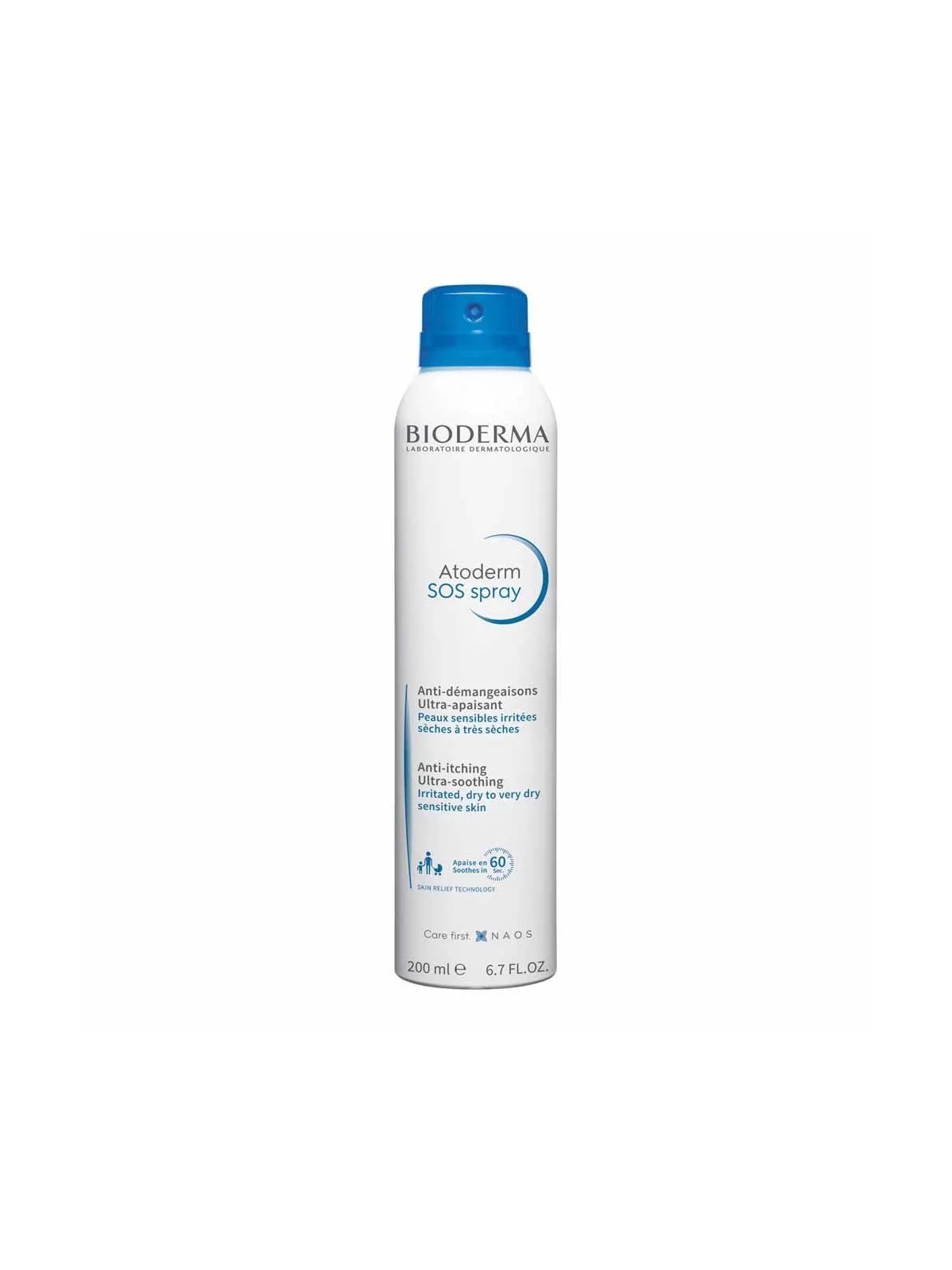 Bioderma Atoderm Spray anti-démangeaison Peaux très sèches à tendance à l’eczéma atopique 200ml