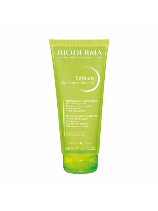 Bioderma Sebium Gel Moussant Actif 200ml