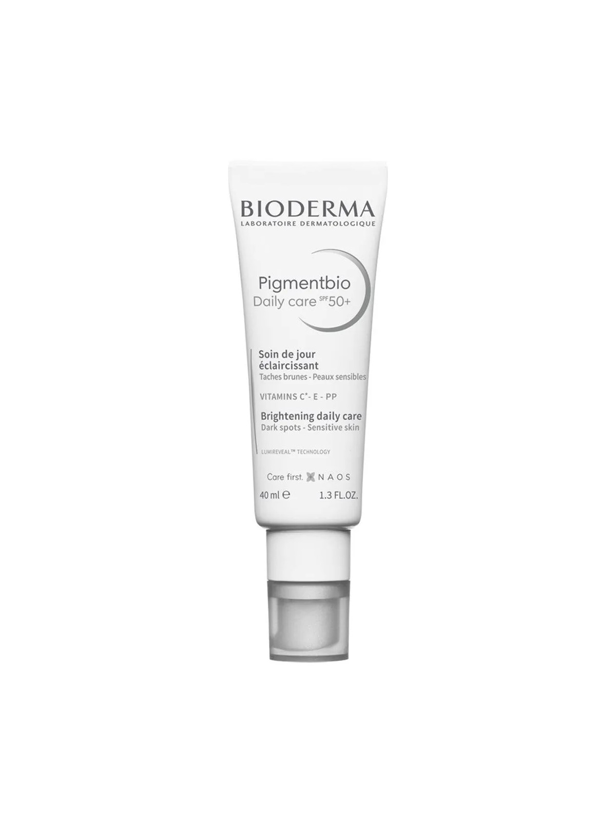 Bioderma PigmentBio Crème anti-taches SPF 50 Peaux hyperpigmentées 40ml