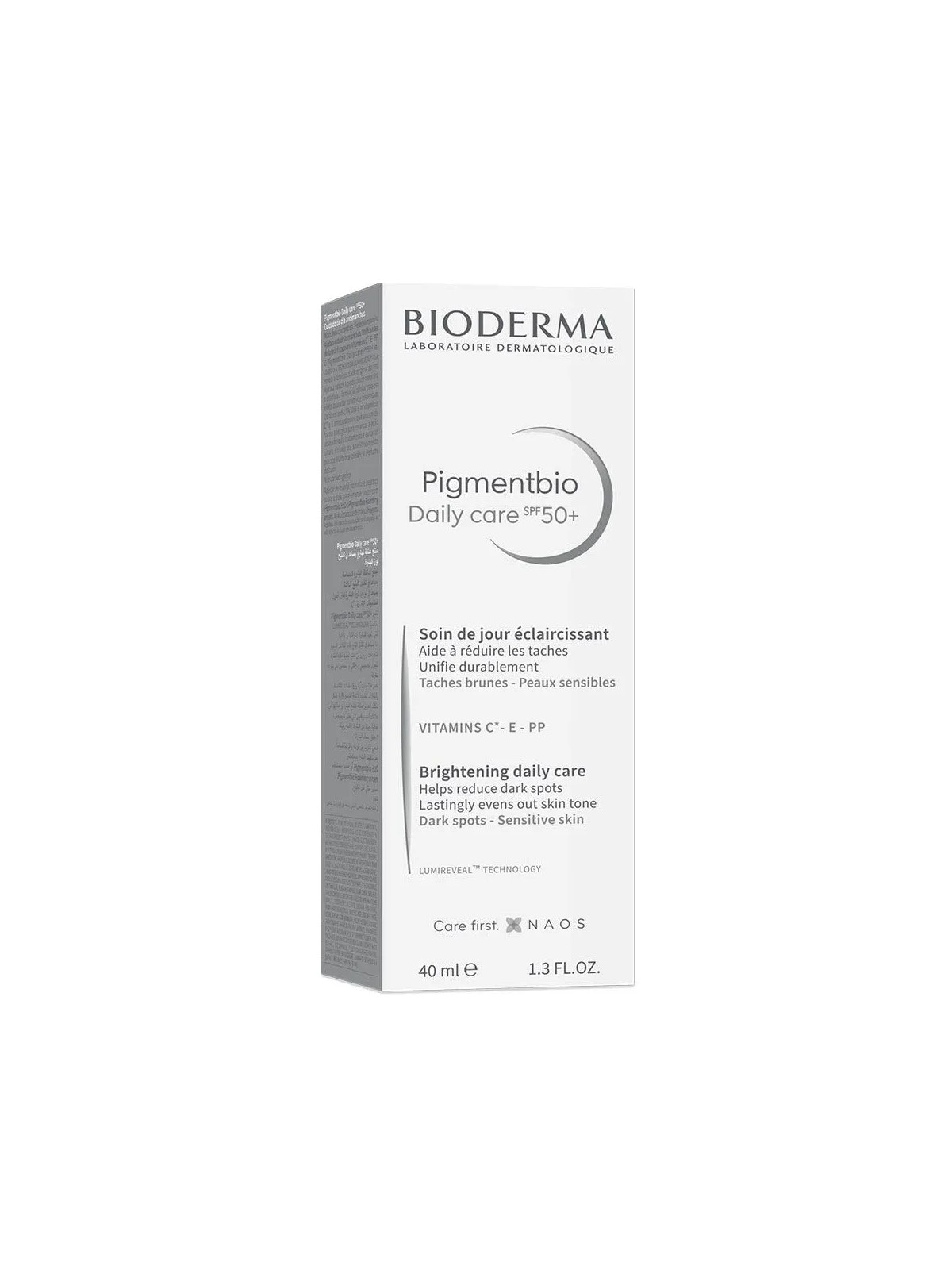 Bioderma PigmentBio Crème anti-taches SPF 50 Peaux hyperpigmentées 40ml