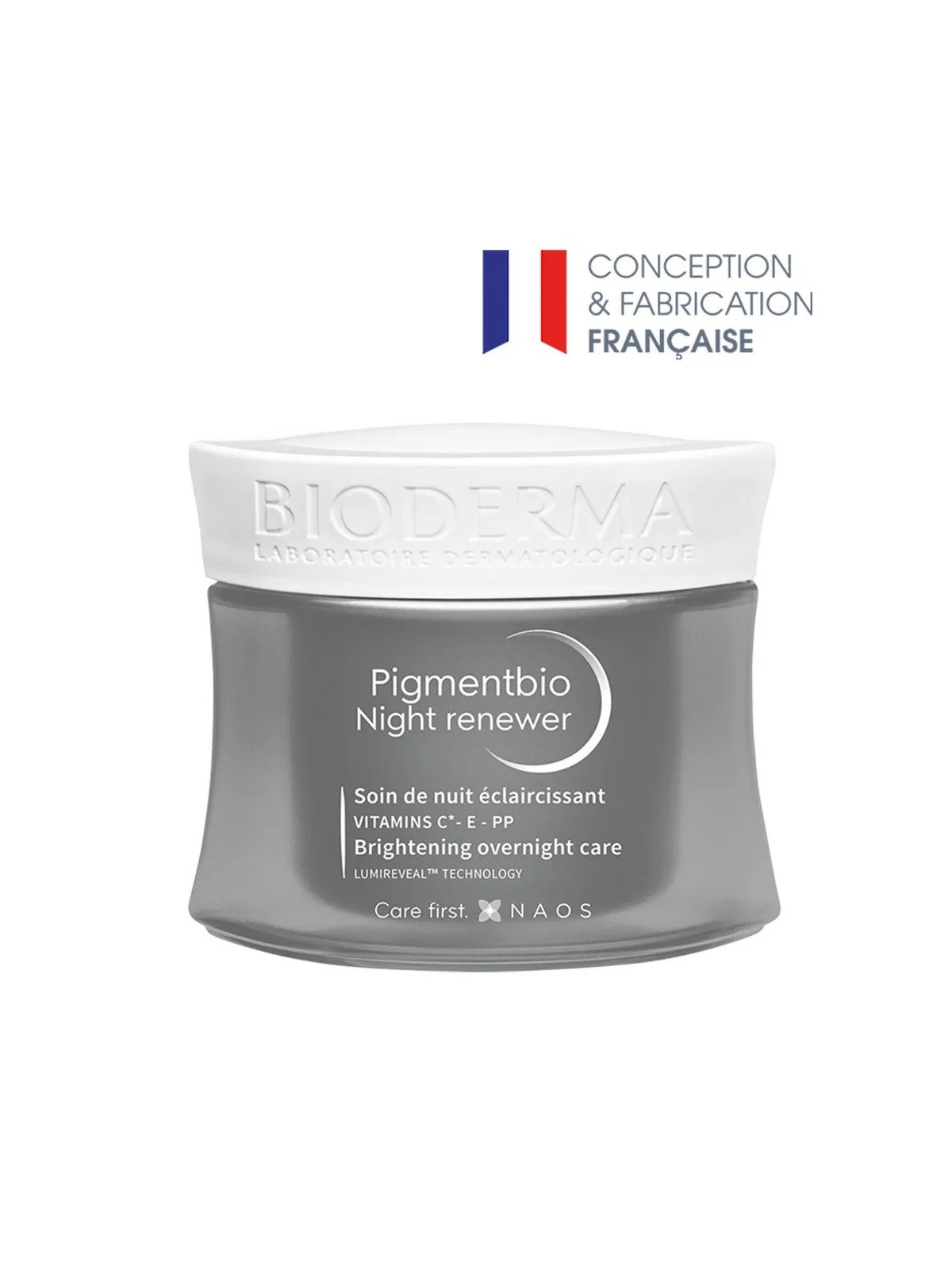 Bioderma PigmentBio Crème de nuit unifiante Peaux hyperpigmentées 50ml