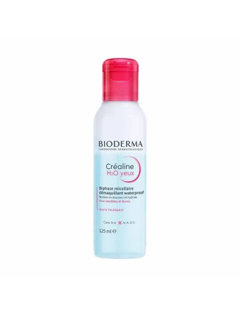 Bioderma Crealine Biphase micellaire démaquillant waterproof H2O Yeux 125ml