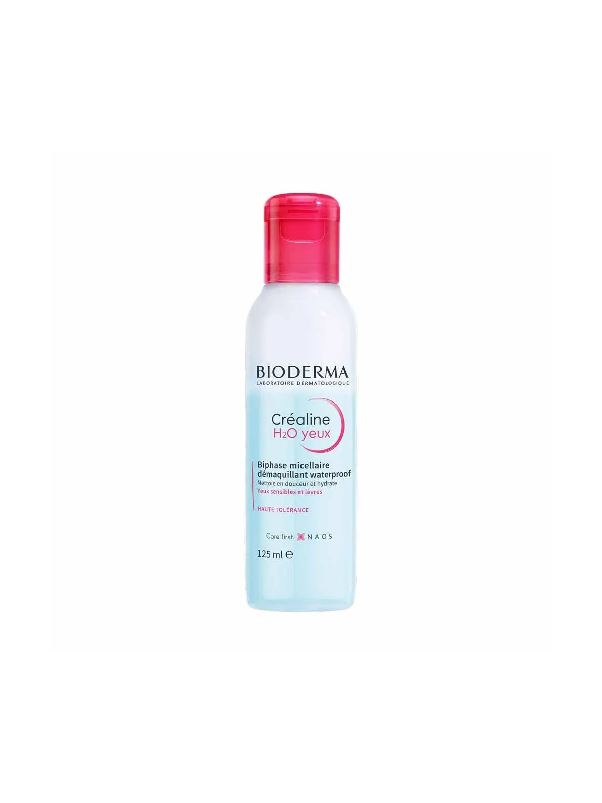 Bioderma Crealine Biphase micellaire démaquillant waterproof H2O Yeux 125ml