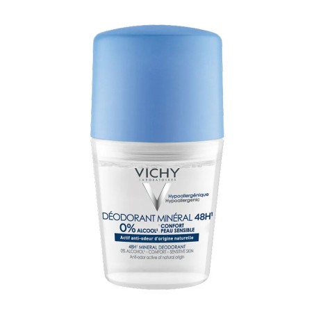 Vichy Minéral Deodorant 48h Roll-on Peaux Sensibles 50ml