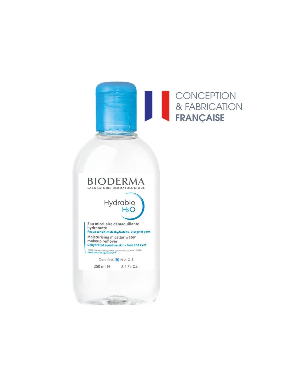 Bioderma Hydrabio Eau micellaire démaquillante H2O 250ml