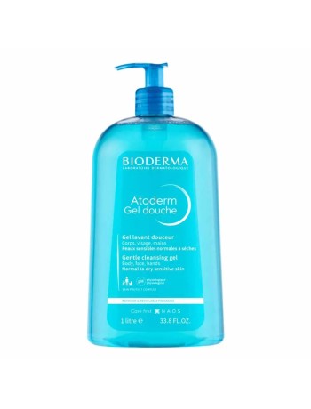 Bioderma Atoderm Gel douche doux visage et corps Peaux sensibles 1L