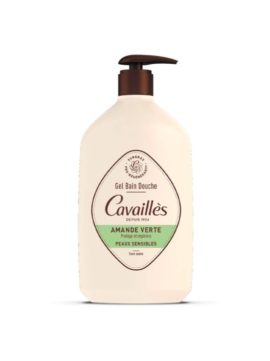 Cavaillès Gel Bain et Douche Amande Verte 1L