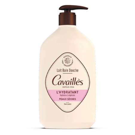 Cavaillès Lait Bain Douche L'hydratant Peaux sèches 1L