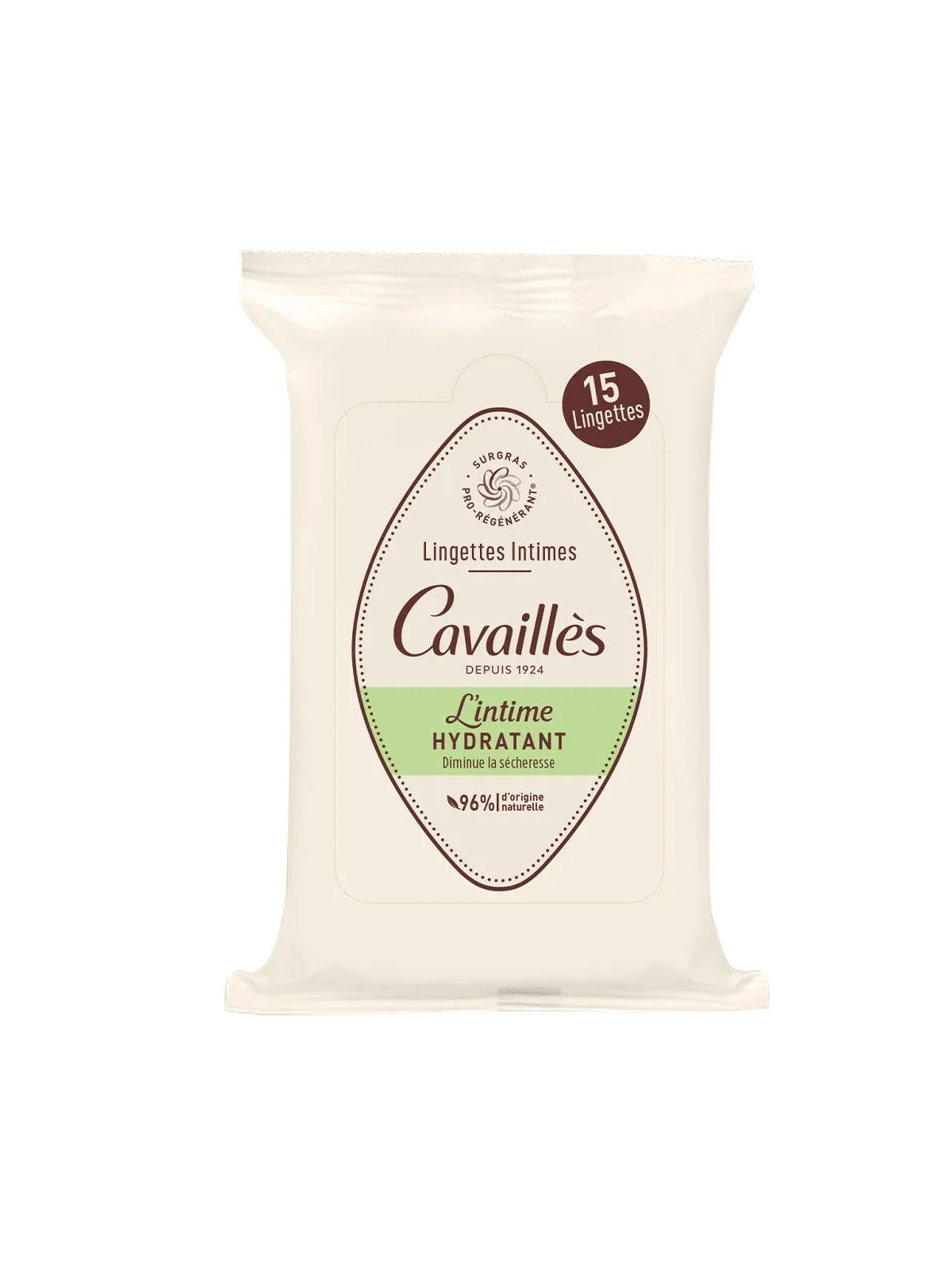 Cavaillès Intime Lingettes Hydratantes x15