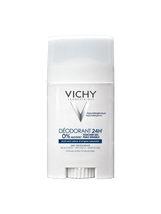 Vichy Déodorant Peaux Réactives 24h Stick 40ml