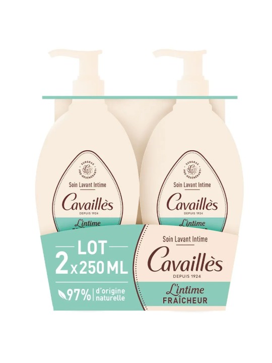 Cavaillès Intime Soin Lavant Fraîcheur 2x250ml