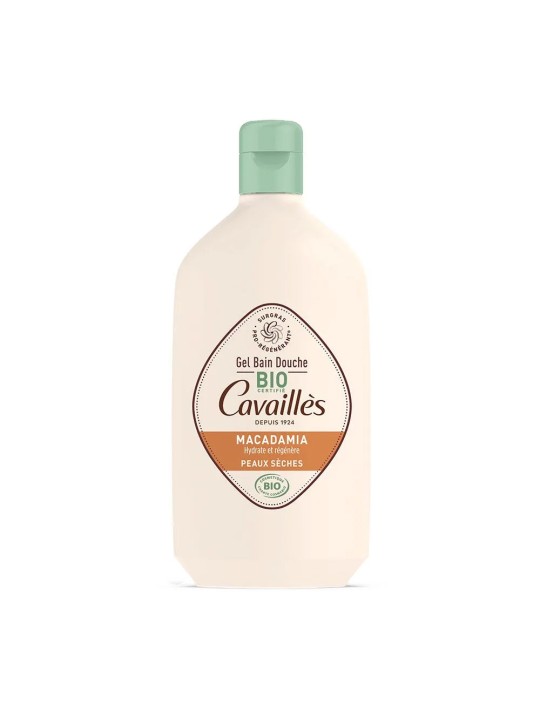 Cavaillès Gel Bain et Douche Huile de Macadamia Bio peaux sensibles 400ml