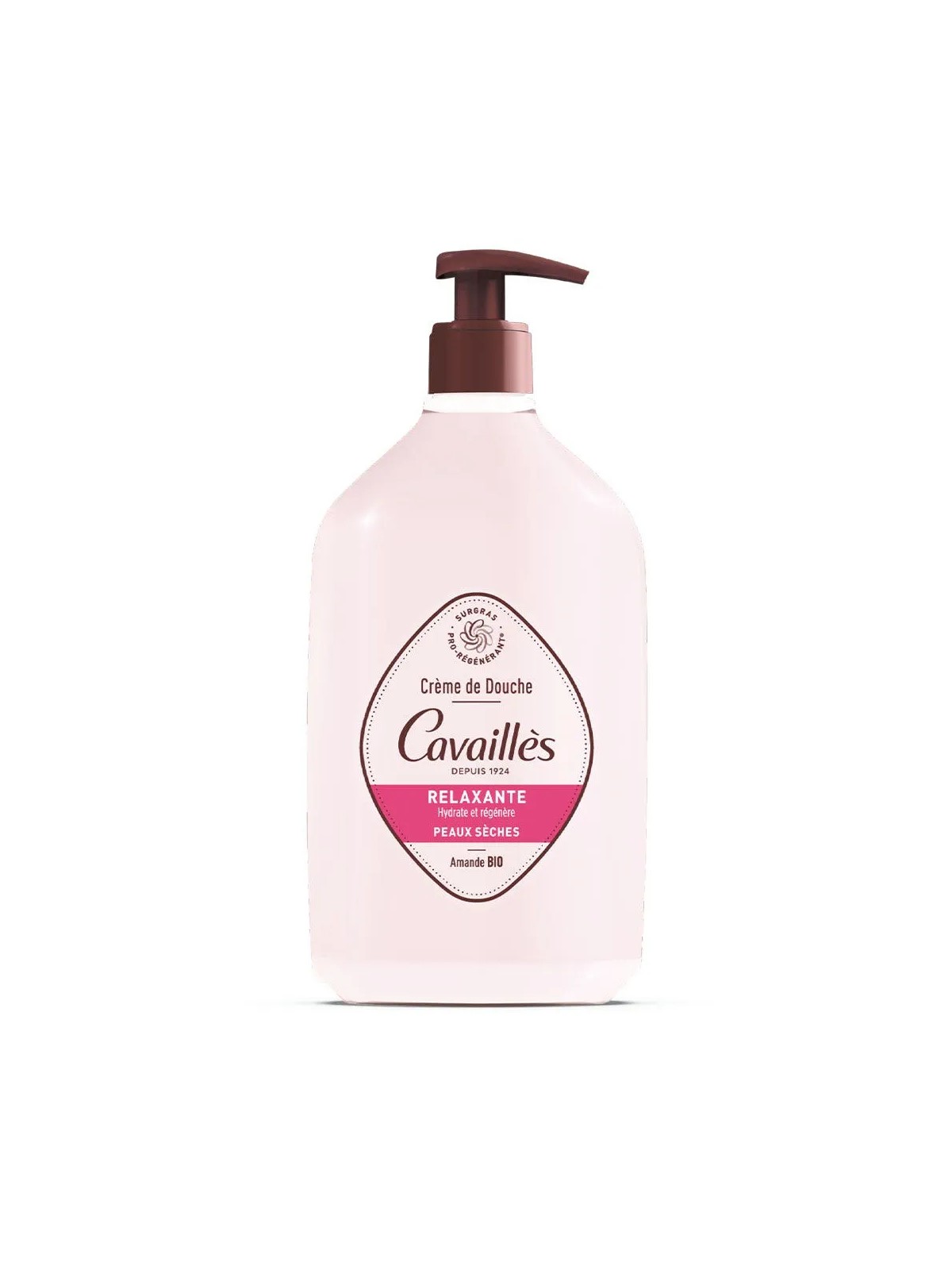 Cavaillès Surgras Actif Crème De Douche Relaxante Amande Bio 750ml