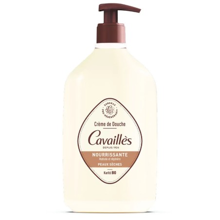 Cavaillès Surgras Actif Creme De Douche Nourrissante Au Beurre De Karité Bio Peaux Sèches 750ml