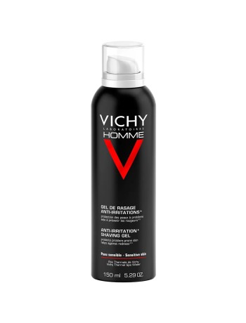 Vichy Homme Gel De Rasage Anti-irritations Vitamine C Peaux Sensibles 150ml