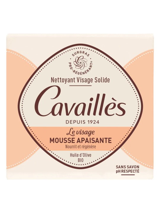 Cavaillès Le Visage Mousse Apaisante Solide 70g