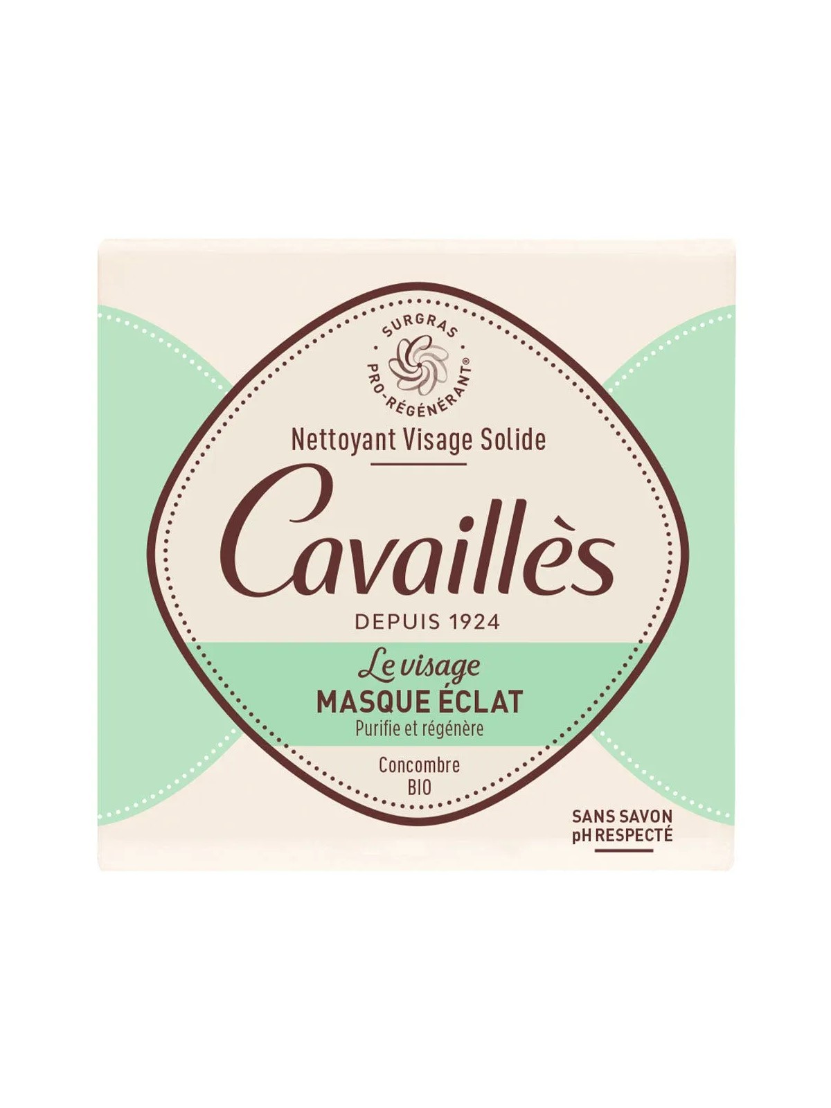 Cavaillès Le Visage Masque Eclat Solide 70g