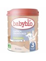 Babybio Caprea 3 Croissance Lait En Poudre Au Lait De Chevre Bio De 10 Mois A 3 Ans 800g