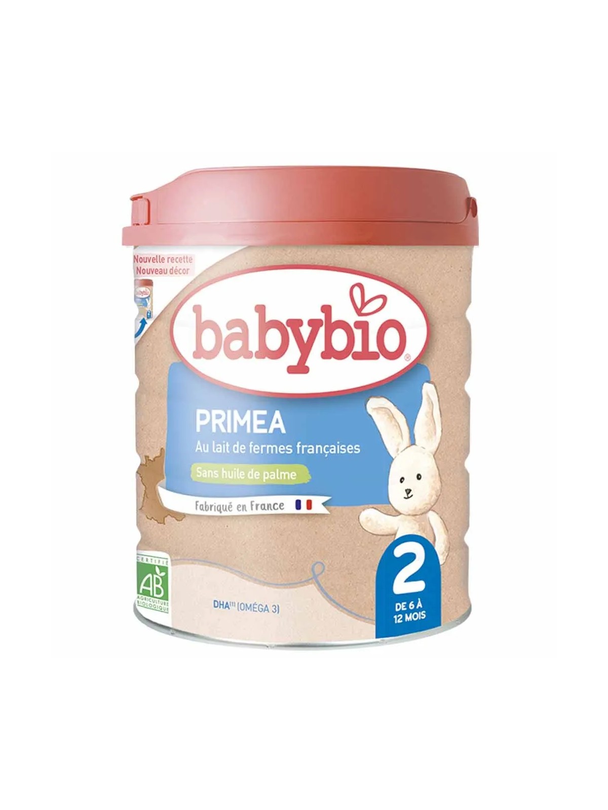 Babybio Primea 2 Lait En Poudre Bio Des 6 Mois 800g