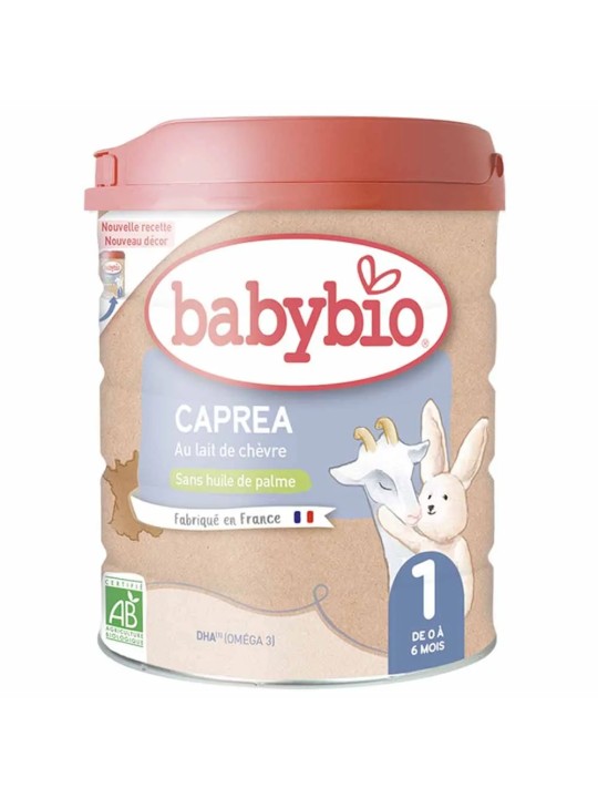 Babybio Caprea 1 Lait En Poudre Bio De 0 A 6 Mois 800g