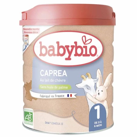 Babybio Caprea 1 Lait En Poudre Bio De 0 A 6 Mois 800g