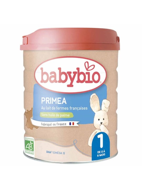 Babybio Primea 1 Lait En Poudre Bio De 0 A 6 Mois De 0 à 6 mois 800g