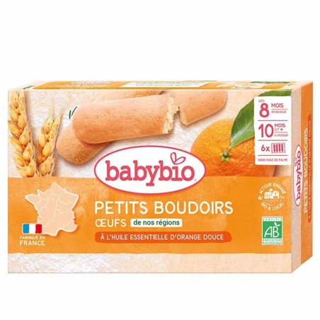 Babybio Boudoir A L'huile Essentielle D'orange Douce Bio 120g