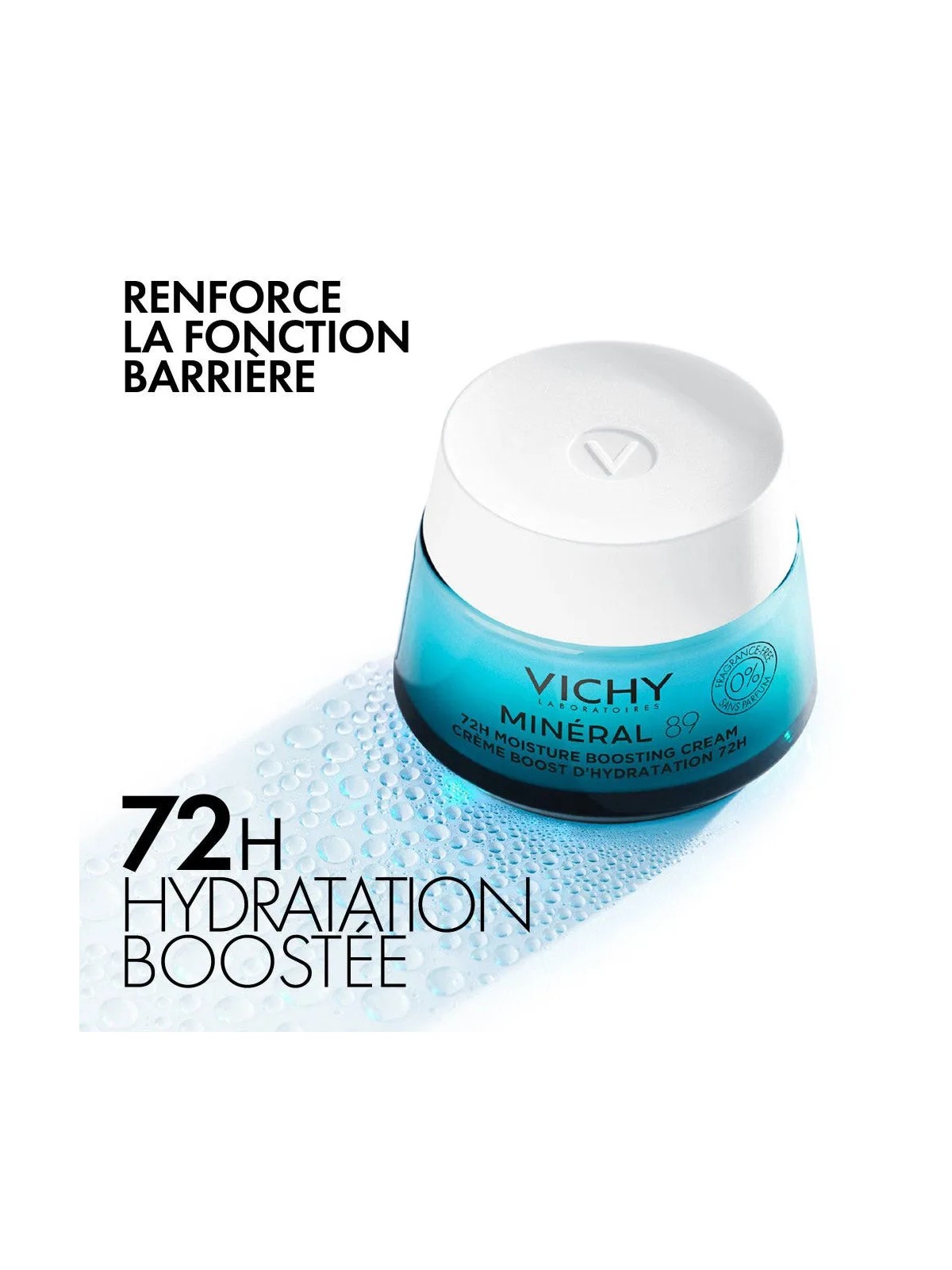 Vichy Mineral 89 Crème Boost d'Hydratation 72H 50ml