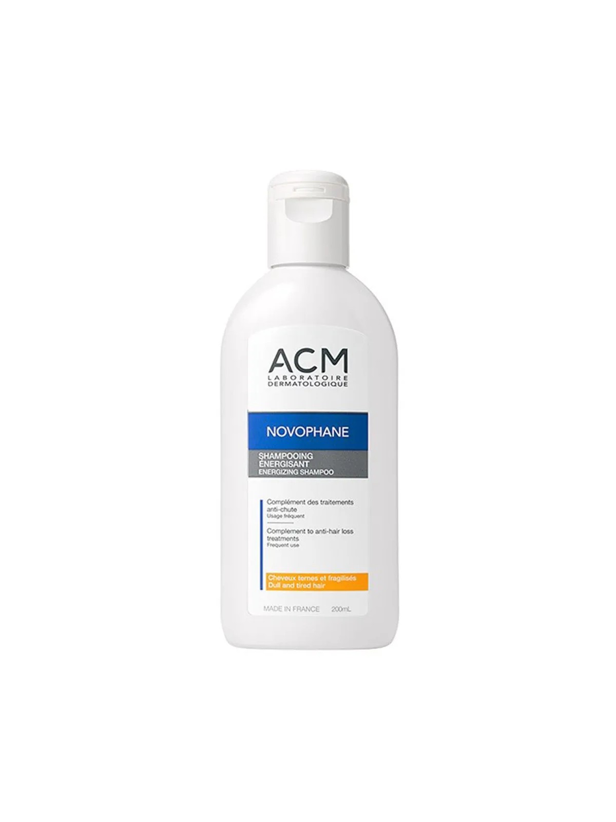 Acm Novophane Shampooing Energisant Cheveux ternes et fragilisés 200ml