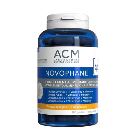 Acm Novophane Ongles Et Cheveux 180 Gélules