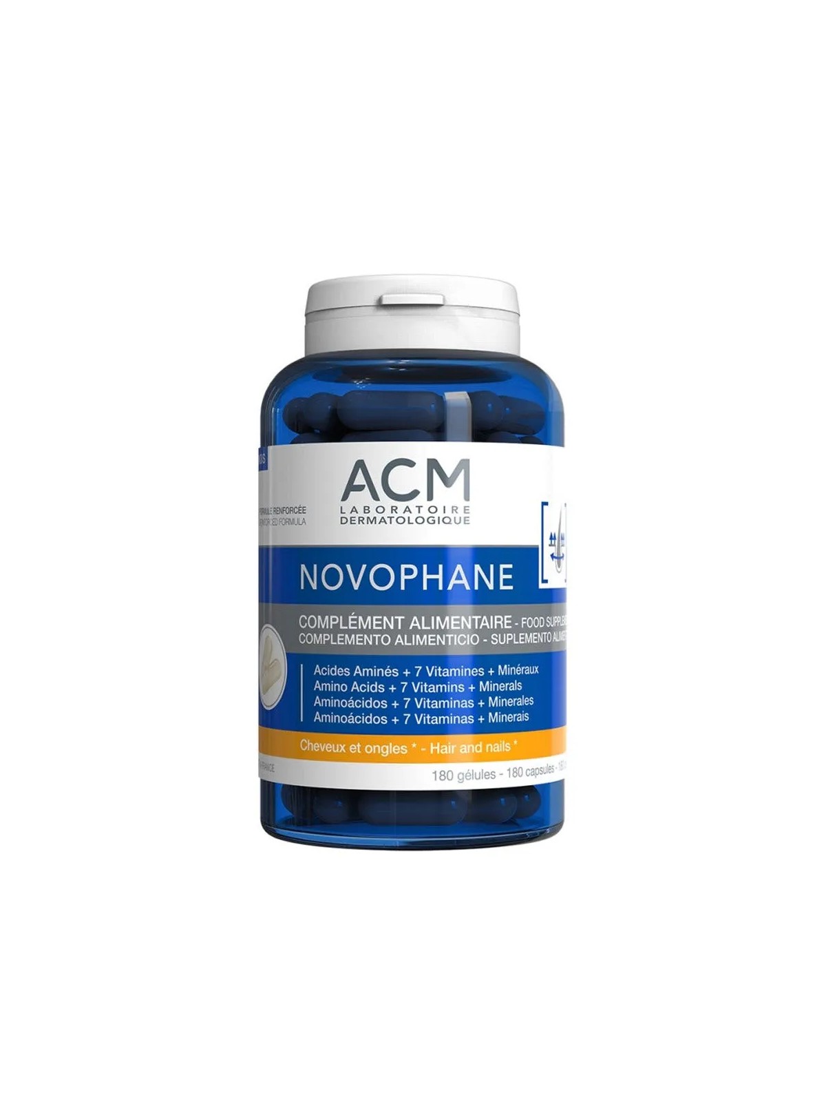 Acm Novophane Ongles Et Cheveux 180 Gélules