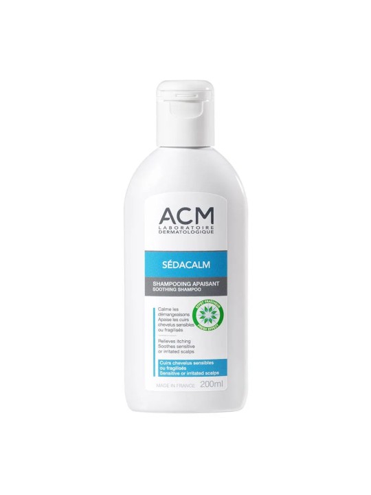 Acm Shampooing Apaisant Sedacalm Cuir Chevelu Sensibles 200ml