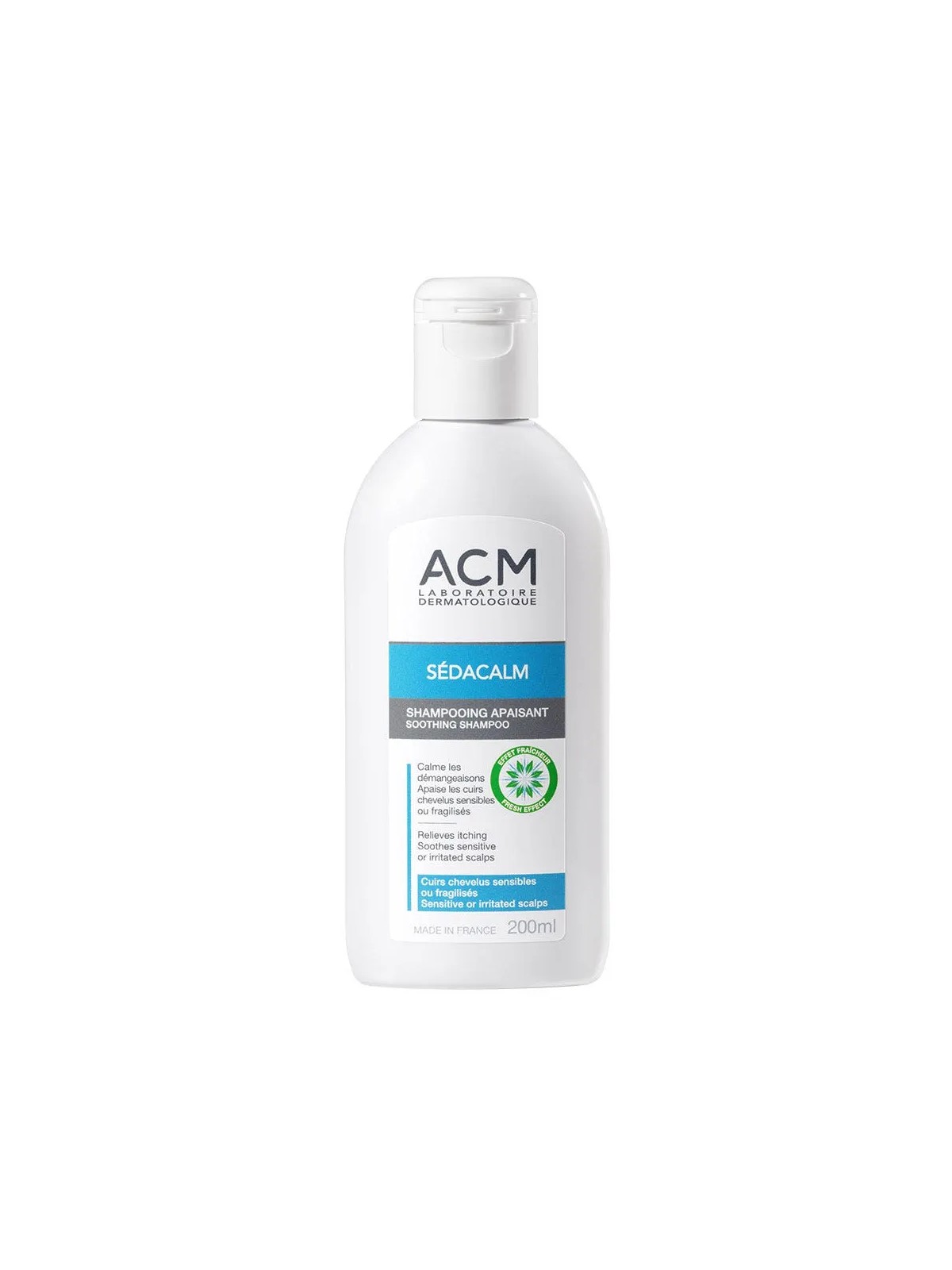 Acm Shampooing Apaisant Sedacalm Cuir Chevelu Sensibles 200ml