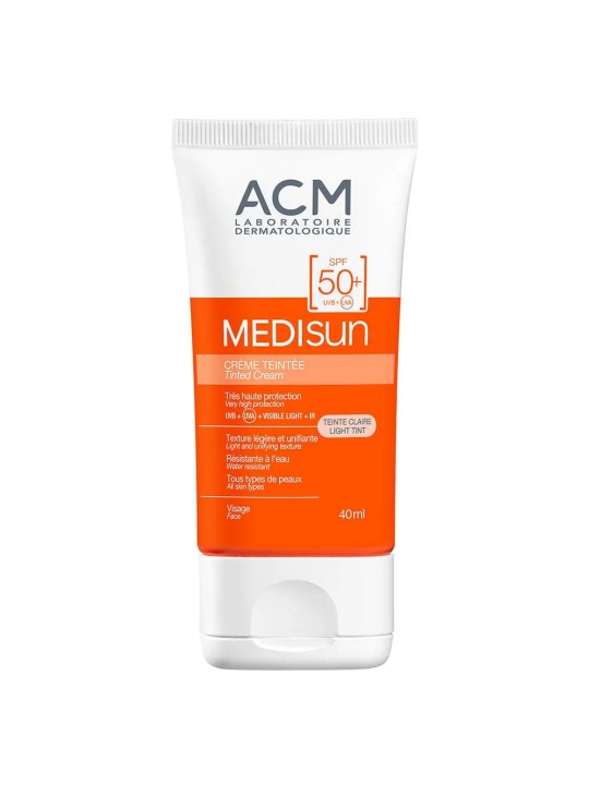 Acm Medisun Crème teintée SPF50+ -Teinte Claire 40ml