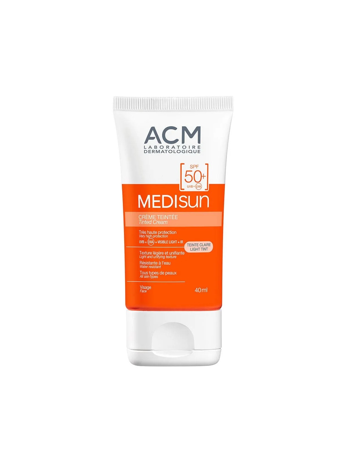 Acm Medisun Crème teintée SPF50+ -Teinte Claire 40ml