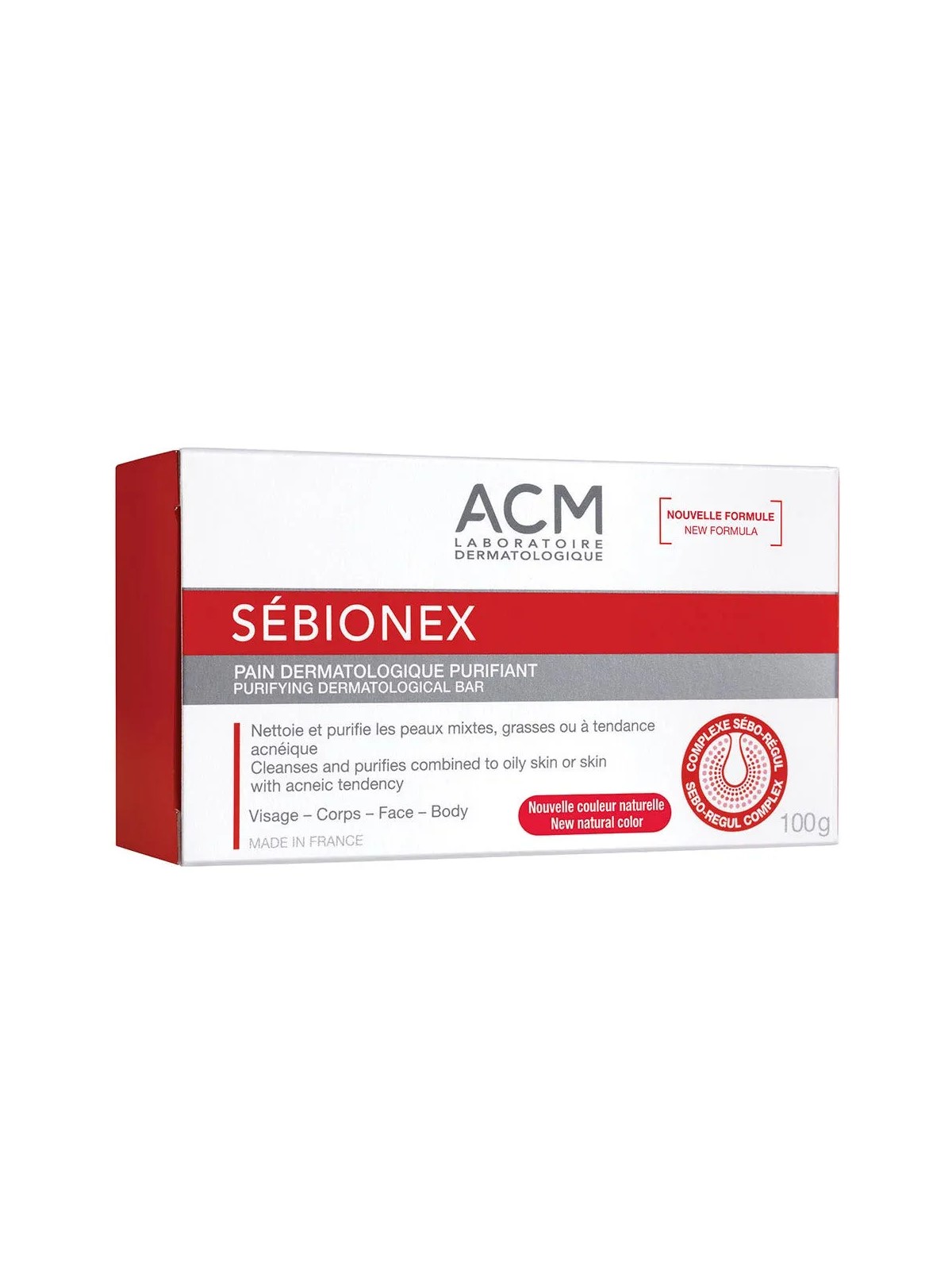 Acm Sébionex Pain Dermatologique purifiant 100g