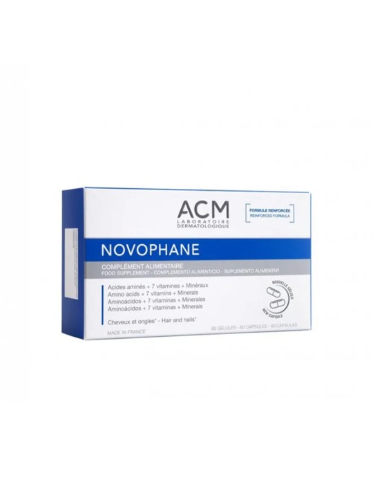 Acm Novophane Ongles Et Cheveux 60 Gélules