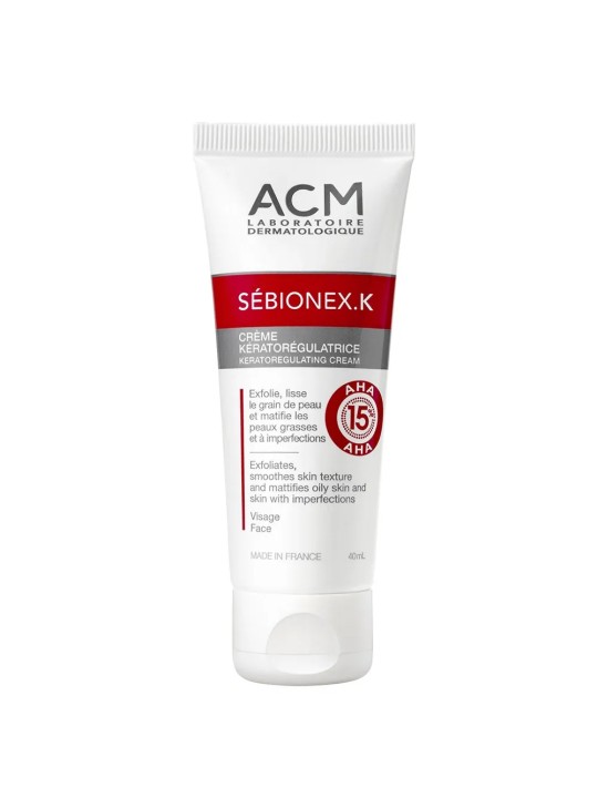 Acm Sébionex Sébionex K Crème Kératorégulatrice 40ml